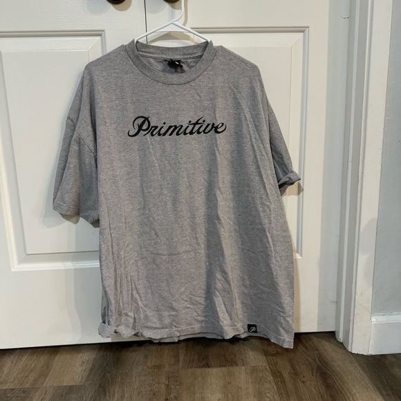 Primitive Other - Primitive Gray Logo Graphic Shirt Size 2XL